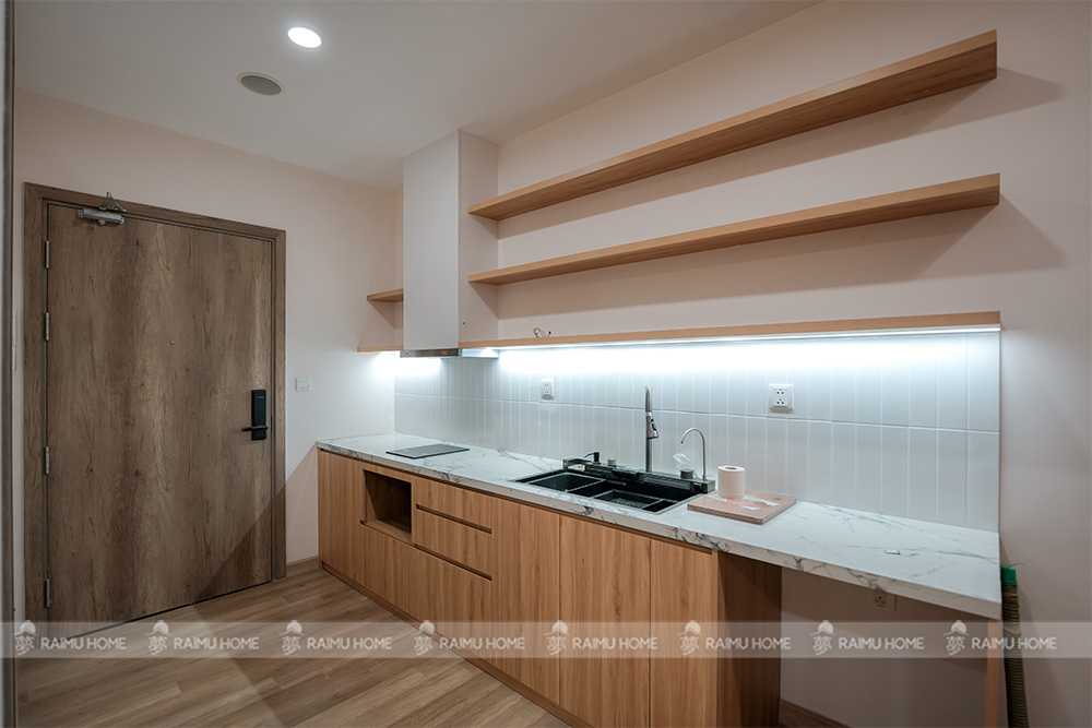 thiết kế căn studio 30m2 thành 1 ngủ